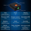 TraceMe Mini - Traceur GPS 3-en-1 Enfants, Animaux & Bagages