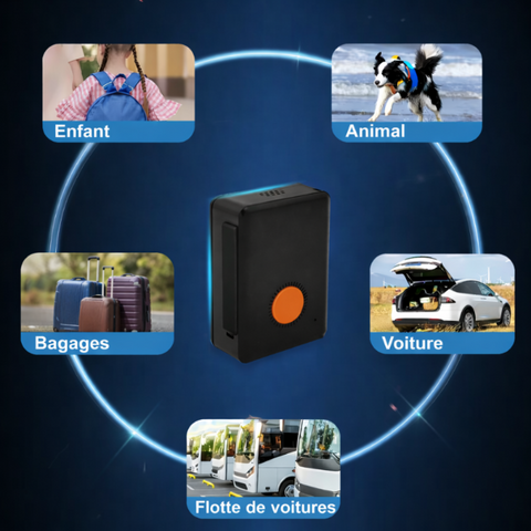 TraceMe Mini - Traceur GPS 3-en-1 Enfants, Animaux & Bagages